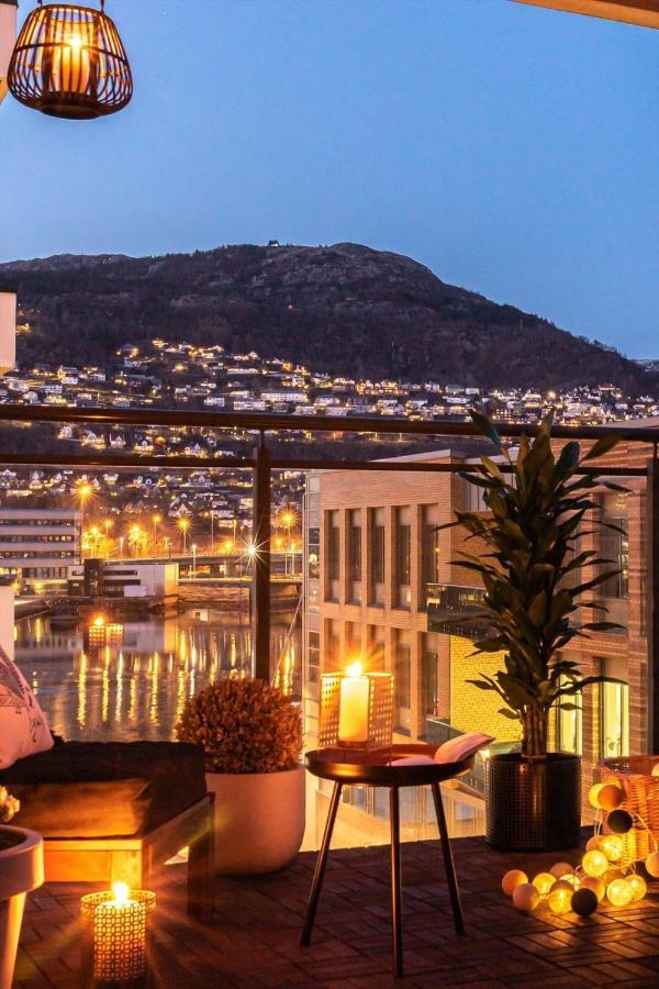 Modern Apartment - Amazing Terrace And Fjord View, Close To City Center Берген Экстерьер фото