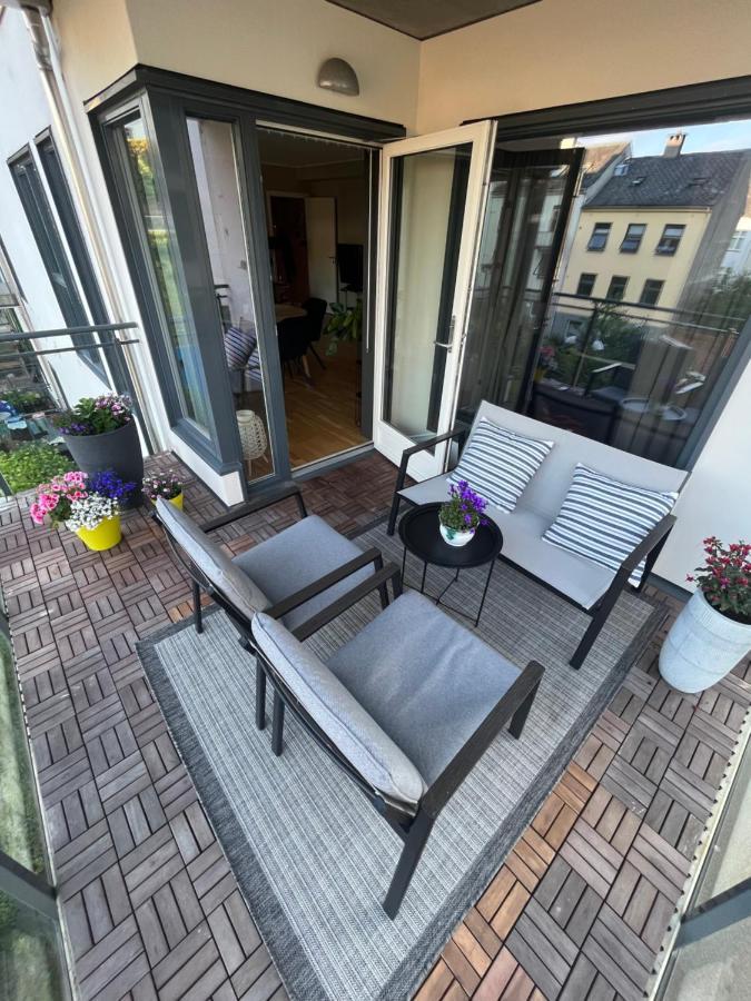 Modern Apartment - Amazing Terrace And Fjord View, Close To City Center Берген Экстерьер фото